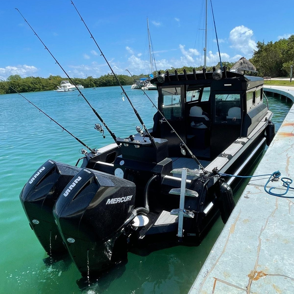 Fishing Boat Trailer - Fishing Boat 18ft Aluminum with Motor