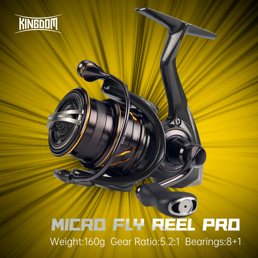Kastking Reel Zephyr - Kingdom Micro Fly Pro Fishing Spinning
