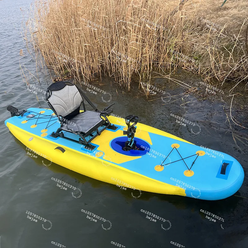 Fishing Boat Inflatable - Custom Logo Inflatable Pedal Kayak 1