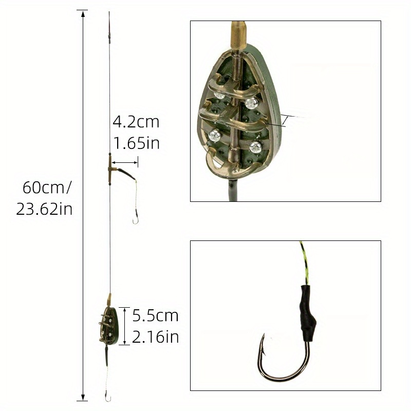 1pc Carp Fishing Feeder Kit Fe - Fishing Boat Gps ulasan dan harga