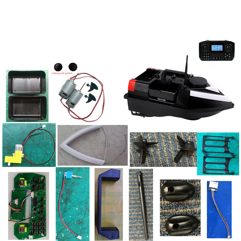 ZV6 ZV06 RC Fishing Bait Boat  - Fishing Boat Gps ulasan dan harga