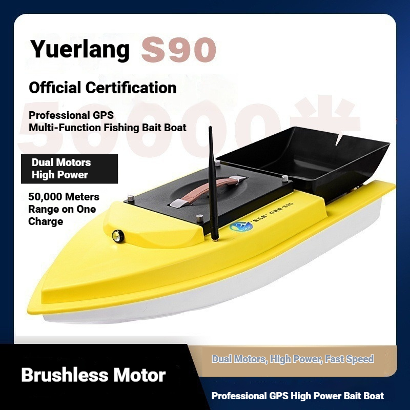 Yuerlang S90 Remote Control Ba - Fishing Boat Gps ulasan dan harga
